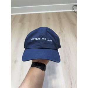 Unisex O/S Peter Miller Cotton Navy Cap